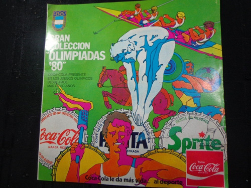 Album De Coca Cola Y Sprite De Las Olimpiadas 1980
