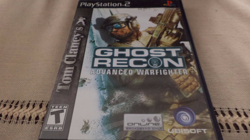 Ghost Recon-avanced Warfighter-ps2-original-oferta!