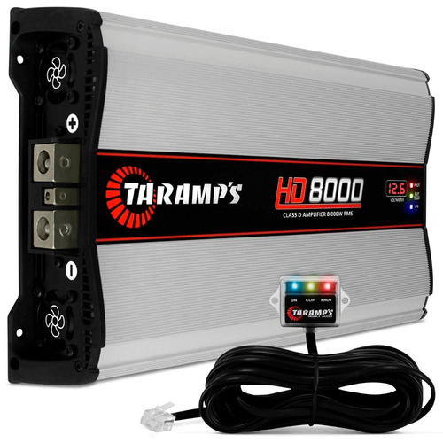 Módulo Amplificador Taramps Hd8000 Class D 8000w 1 Ou 2 Ohms