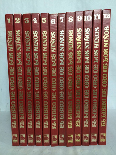 El Libro De Oro De Los Niños 12 Vols Bruguera Bgr1