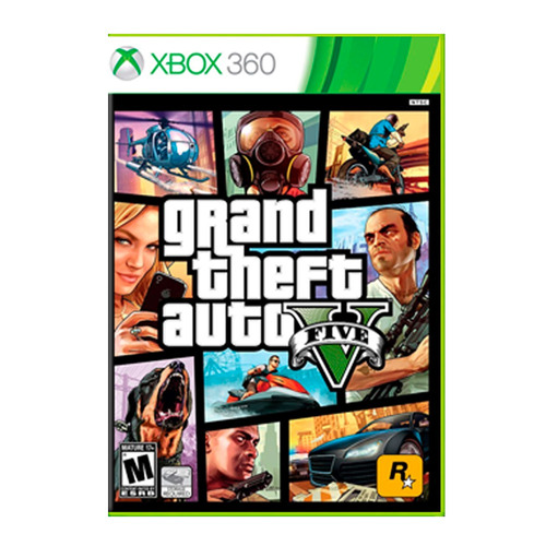 Juego Xbox 360 Game Gta V Ibushak Gaming