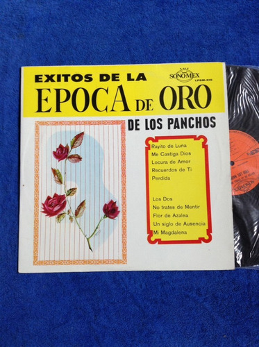 Lp Epoca De Oro De Los Panchos Trio Los Naipes 
