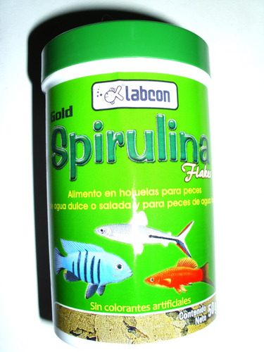 Alimento Para Peces Spirulina Labcon .complemento Ideal .