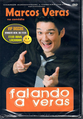 Dvd Marcos Veras Falando A Veras Original Novo Lacrado Raro