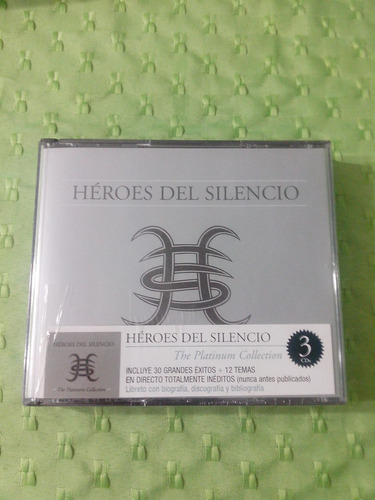 Vendo Cd Triple De Heroes Del Silencio (the Platinum Collect