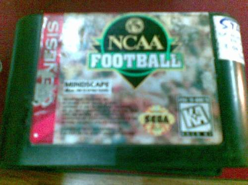 Sega Genesis Solo Juego ( Ncaa Football )