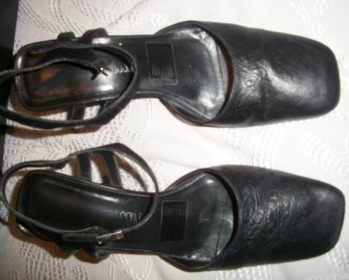 Sandalia,zapato,calzado Daniel Cassin Cuero Legitimo Negro38