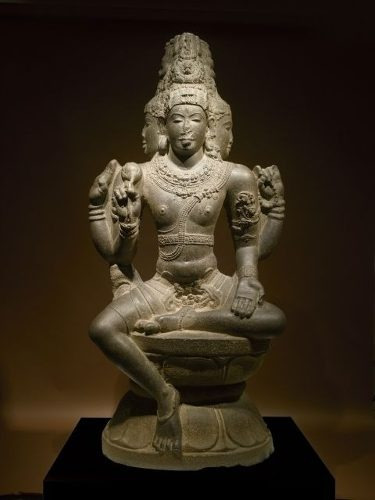 Lamina 45 X 30 Cm. - Religion Hinduismo - Estatua De Shiva