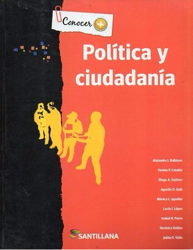 Politica Y Ciudadania-conocer +-ed.santillana-lib.merlin