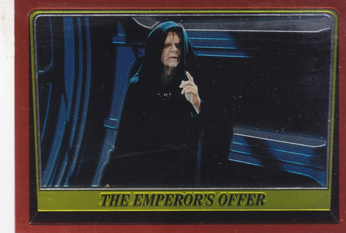 1999 Topps Star Wars Chrome Archives Emperor's Offer