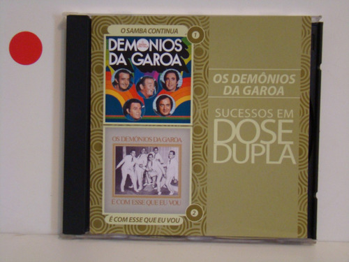 Cd - Os Demonios Da Garoa - Sucessos Em Dose Dupla - Duplo