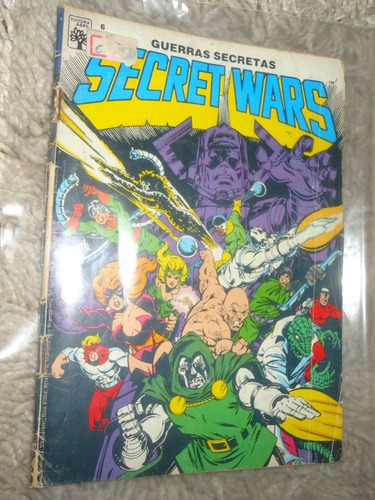 Secret Wars (guerras Secretas) N° 6, Raridade Editora Abril