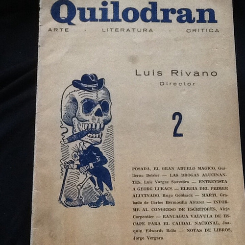 Revista Quilodrán - Luis Rivano - Guillermo Deisler Goldsack