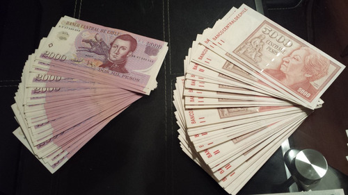 Billetes De Dos Mil Pesos Sin Circular $ 7.800 C/u