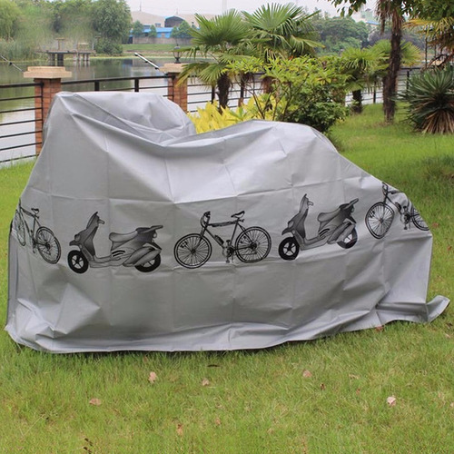 Imagen 6 de 7 de Cobertor De Bicicleta O Moto Funda Cobertora Impermeable