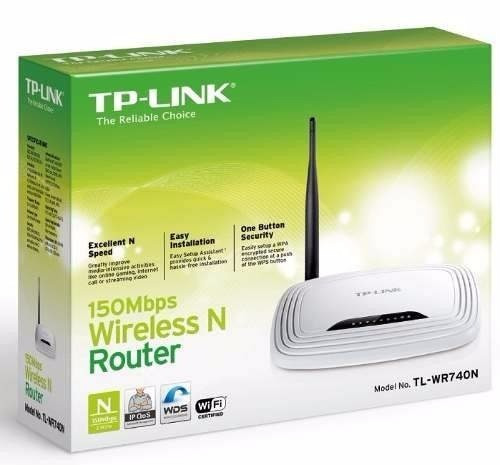 Router Wifi Tp Link Tl-wr 740n 150mbps