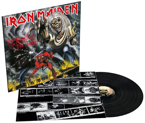 Iron Maiden The Number Of The Beast Vinilo Lp Importado Nuev