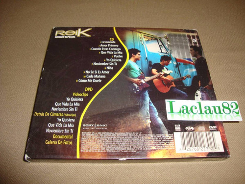 Reik Homonimo Edicion Especial 2006 Sony Cd +dvd + Funda (Usado)