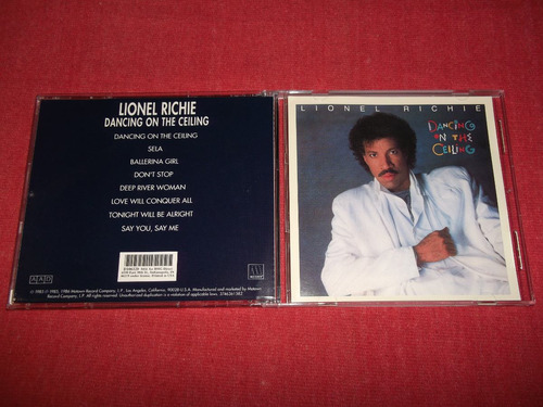 Lionel Richie - Dancing On The Ceiling Cd Usa Ed 1990 Mdisk