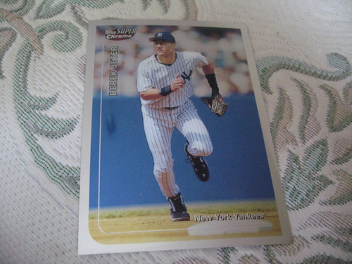 1999 Topps Super Chrome Derek Jeter New York Yankees