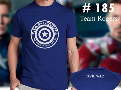Team Rogers - Civil War - Capitan America Marvel Comics