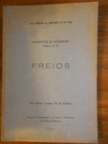 En Portugues Freios ( Elementos De Maquinas )