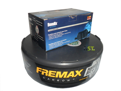 Kit Freio Pastilha E Disco Traseiro Ford Focus 08/13