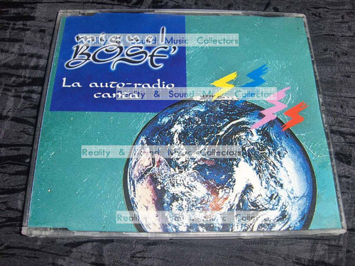 Miguel Bose La Auto Radio Canta Cd Single Europeo