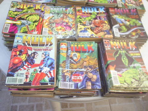 O Incrivel Hulk - Vários Numeros - Editora Abril (Usado)