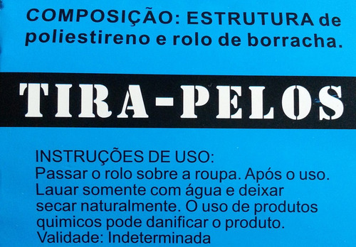 Imagem 5 de 6 de Tira Pelo De Roupa Rolo De Borracha Lavável Dura Muito Mais