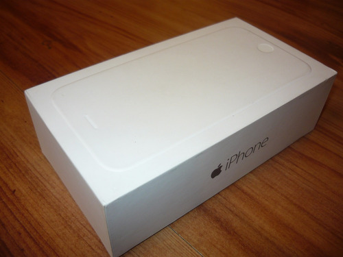 Caja De iPhone 6 Space Gray/gris 16gb Completa Con Saca Chip