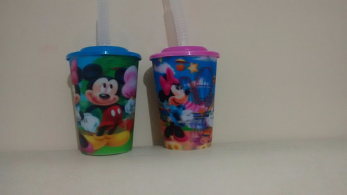 Vasos Grandes Mickey Toy Story Dora La Exploradora Pack X 10