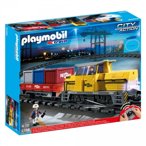 Playmobil Tren De Mercancias Con Rc