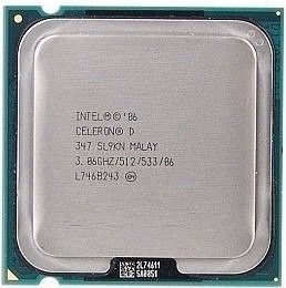 Processador Intel Celeron D 347 3.06 Ghz 512mb Fsb 533 - Oem