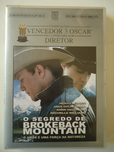 Dvd Original ` O Segredo De Brokeback Mountain ´