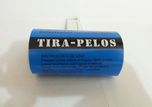 Imagem 2 de 6 de Tira Pelo De Roupa Rolo De Borracha Lavável Dura Muito Mais