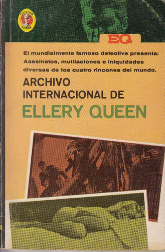 Archivo Internacional Detective Ellery Queen 1966 Vintage