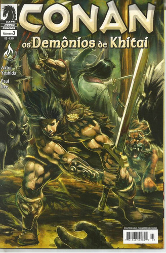 Lote Conan Demonios De Khitai 1 A 3 - Bonellihq Cx334 H21