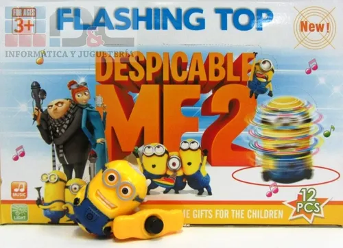 Trompo Despicable Me Minion Cars Rayo Angry Birds Luz Sonido