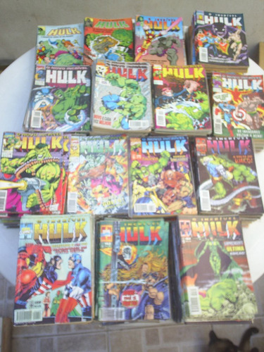 O Incrivel Hulk - Vários Numeros - Editora Abril (Usado)