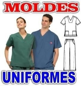 Moldes Y Patrones Uniformes Medicos Enfermera Odontologo