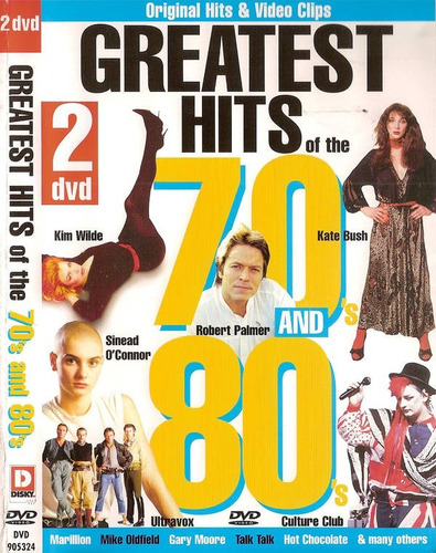 Dvd Original Greatest Hits Of The 70s And 80s Cutting Crew