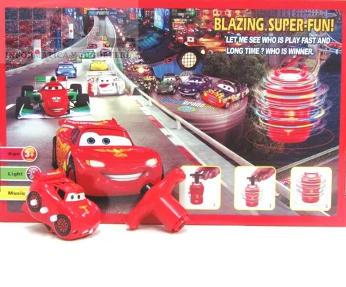 Trompo Despicable Me Minion Cars Rayo Angry Birds Luz Sonido