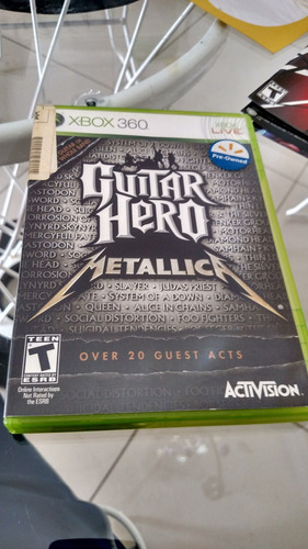 Guitar Hero Metallica Xbox 360 Original