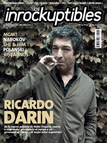 Evista Los Inrockuptibles 146. Mayo 2010. Ricardo Darín
