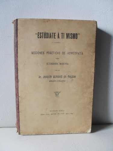Estúdiate A Ti Mismo. Homeopatía Con Veterinaria