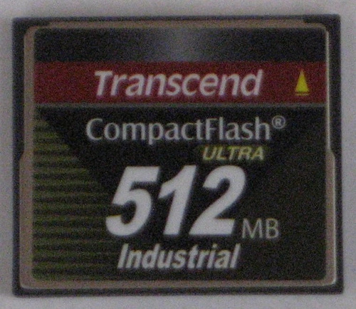 Memoria Compact Flash Industrial Transcend 512mb Ultra