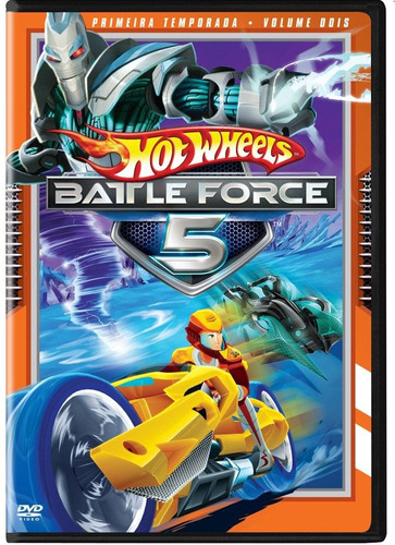 Dvd Lacrado Hot Wheels Battle Force 5 Temporada 1 Volume 2