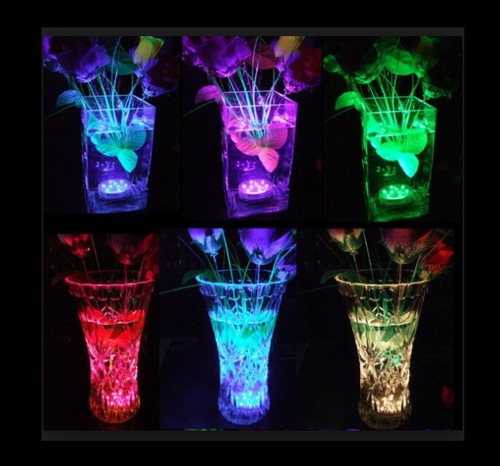 Hermosa Vela Tealight Sumergible Pilas Recambiables 12pzas.