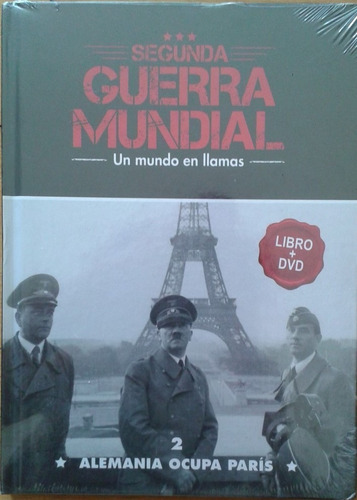 Dvd + Libro Segunda Guerra Mundial 2 Alemania Ocupa Paris